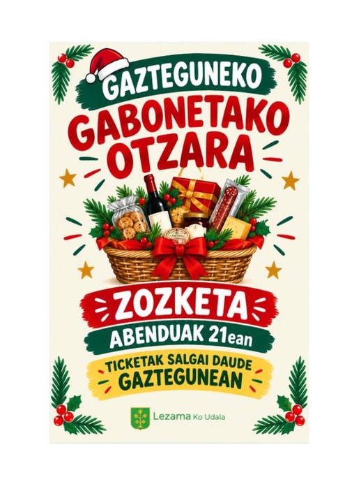 Gazteguneko Gabonetako otzararen zozketa