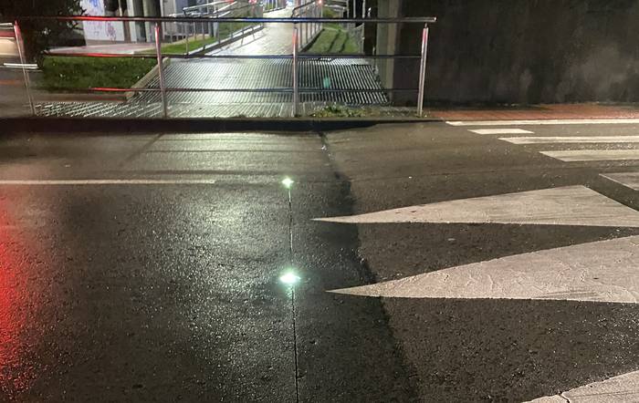 Derioko Udalak argia jarri du zebra-bide bitan, bertako segurtasuna hobetzeko