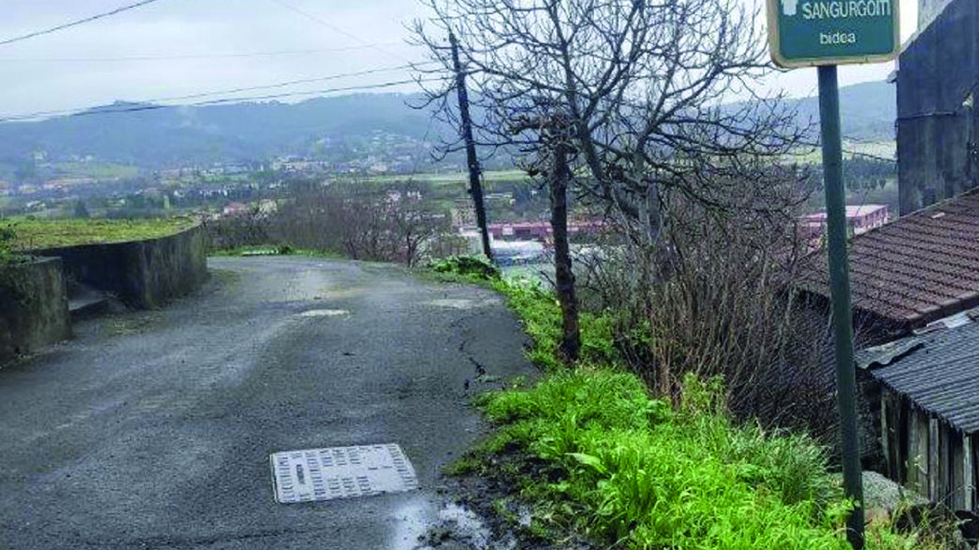 Sangurgoiti Bidea egonkortzeko lanak esleitu dituzte