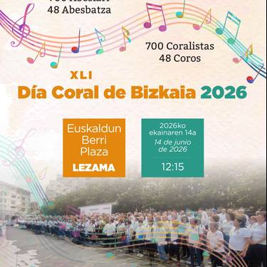 Bizkaiko 41. Abesbatzen Eguna