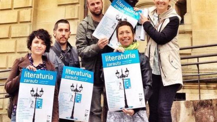 Literaturia, asteburu honetan Zarautzen