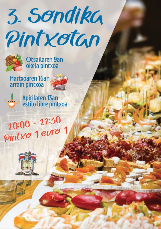 Sondika, berriro pintxotan