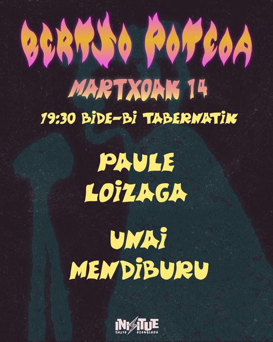 Inisitue Gazte Asanbladak antolatutako bertso poteoa