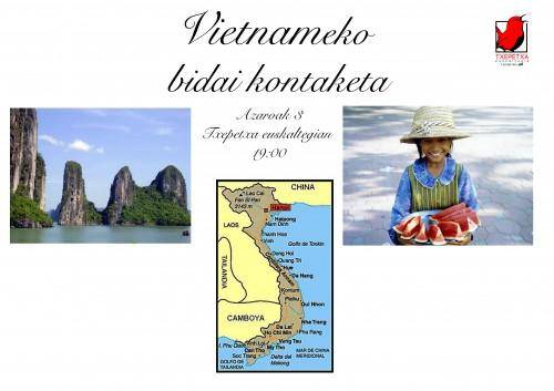 Vietnam kontatzeko moduko bidaia