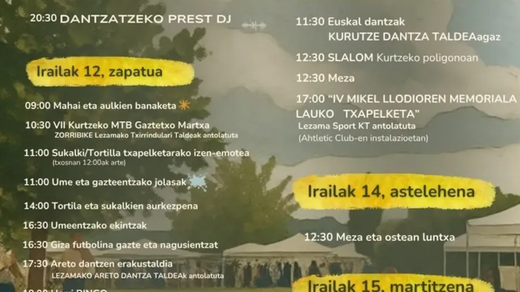 Kurtzeko Jaiak