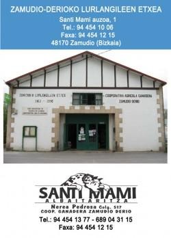 ZAMUDIO-DERIOKO LURGANGILEEN ETXEA logotipoa