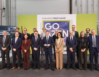 Imanol Pradales lehendakariak Zamudioko ITP Aero konpainiaren egoitza bisitatu du