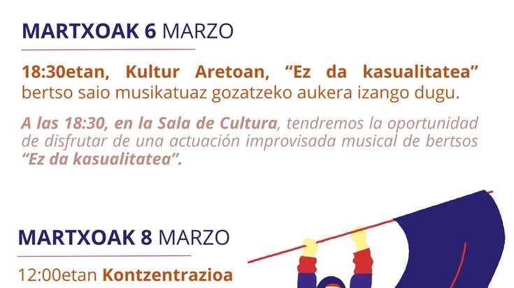 Martxoaren 8ko elkarretaratzea