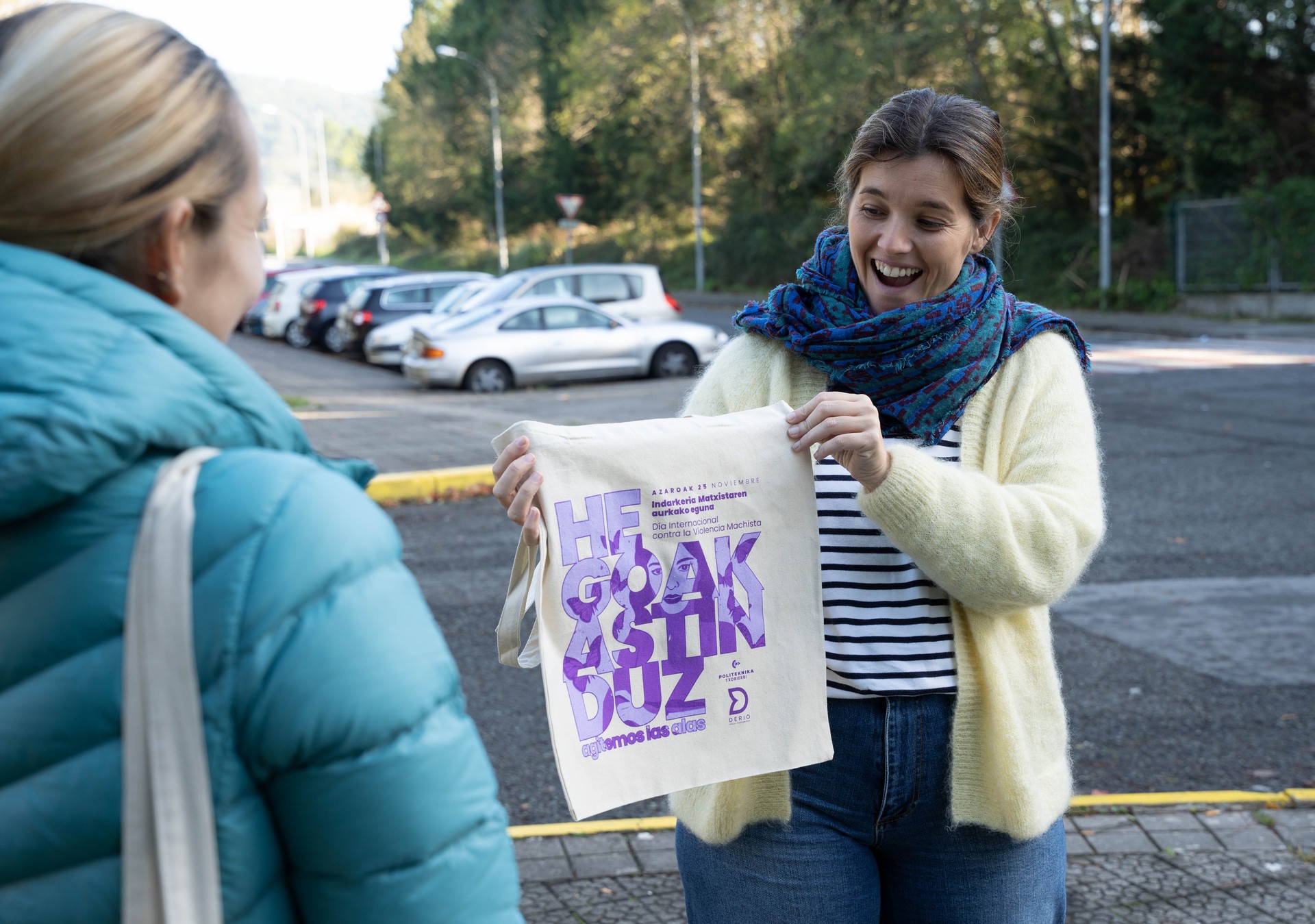 Derioko Udalak, Politeknika Txorierrik eta Danerik Paraje elkarteak sentsibilizazio-kanpaina egingo dute indarkeria matxista gaitzesteko
