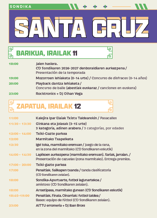 Santa Kurtzeko Jaiak