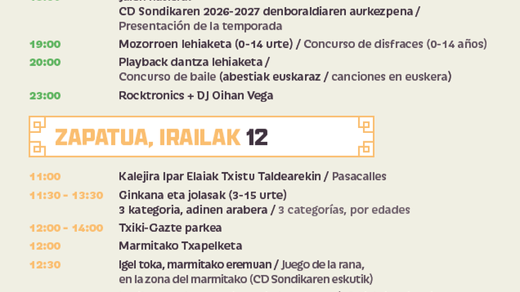 Santa Kurtzeko Jaiak