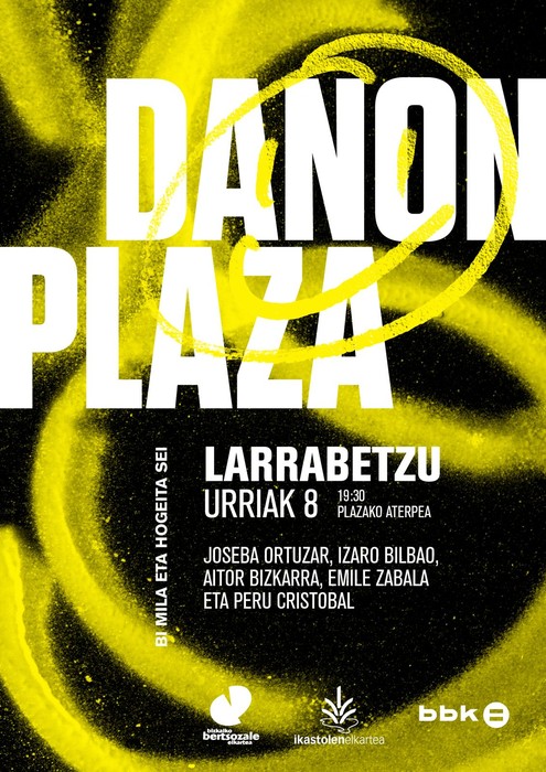 'Danon plaza' zirkuituko bertso saioa
