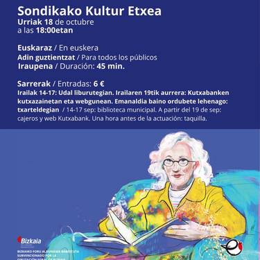 Aukeran dantza konpainiaren 'Amama' ikuskizuna