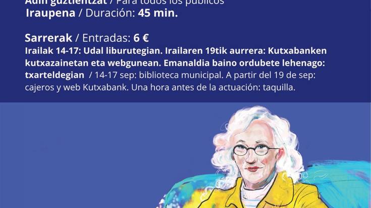 Aukeran dantza konpainiaren 'Amama' ikuskizuna
