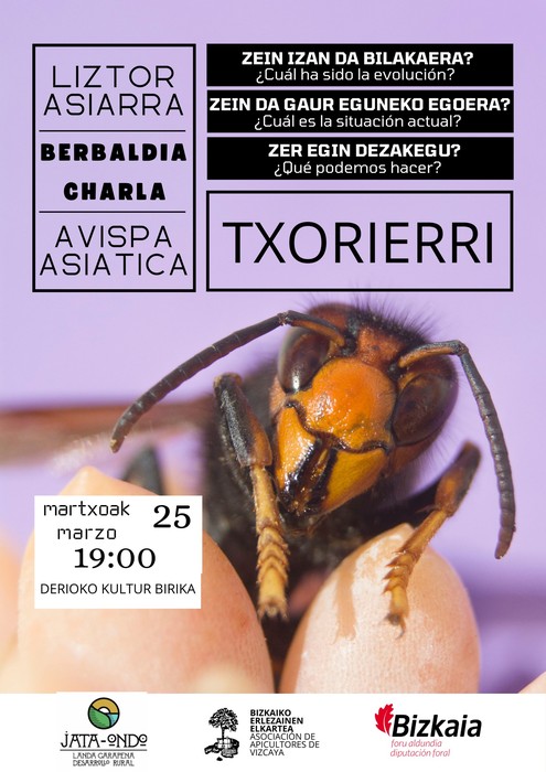 Liztor asiarraren inguruko hitzaldia