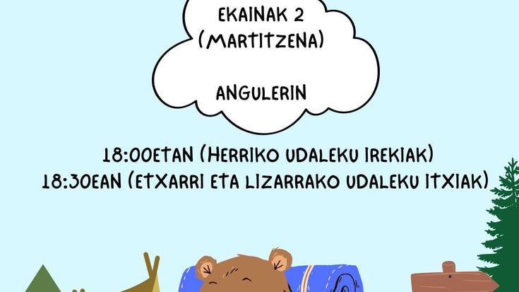 Udalekuetako argibide batzarra