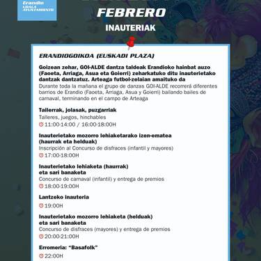 Erandiogoikoako inauteriak