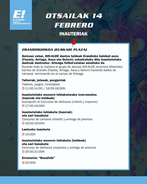 Erandiogoikoako inauteriak