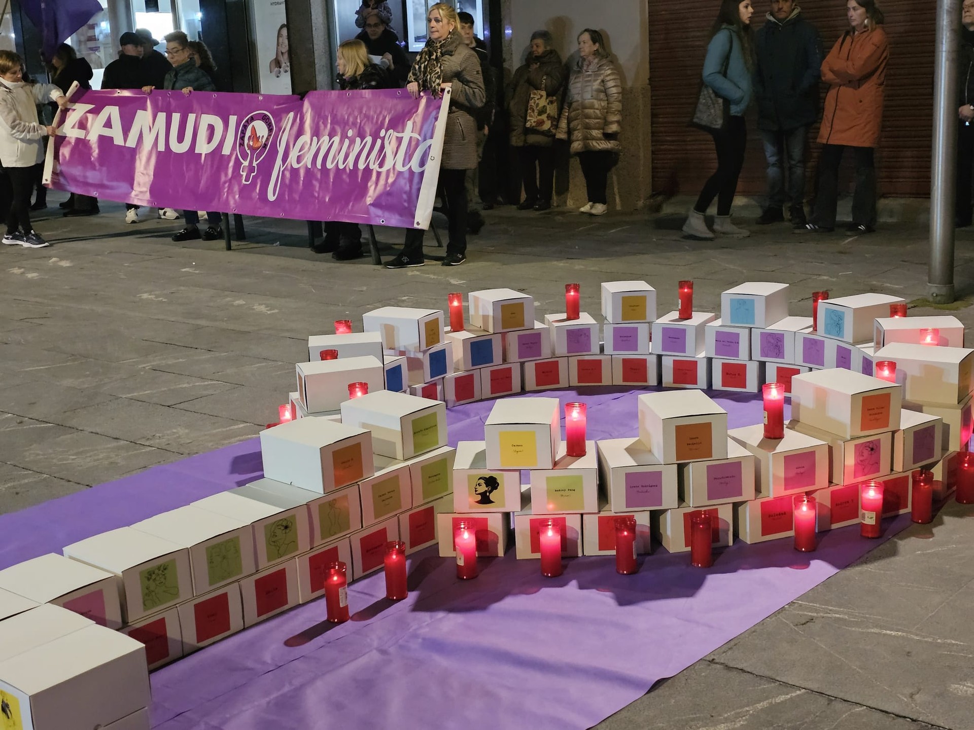 Omenaldia indarkeria matxistaren 2024ko biktimei