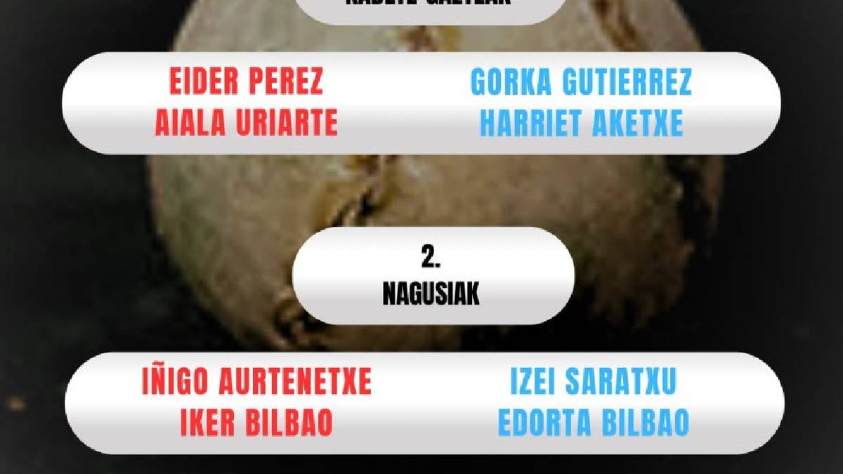 Lezamako jaietako pilota partidak