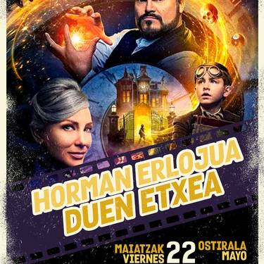 'Horman erlojua duen etxea' filmaren proiekzioa