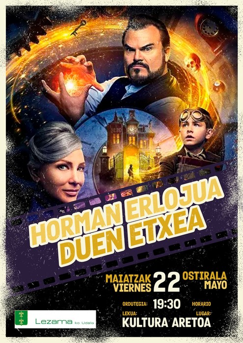 'Horman erlojua duen etxea' filmaren proiekzioa