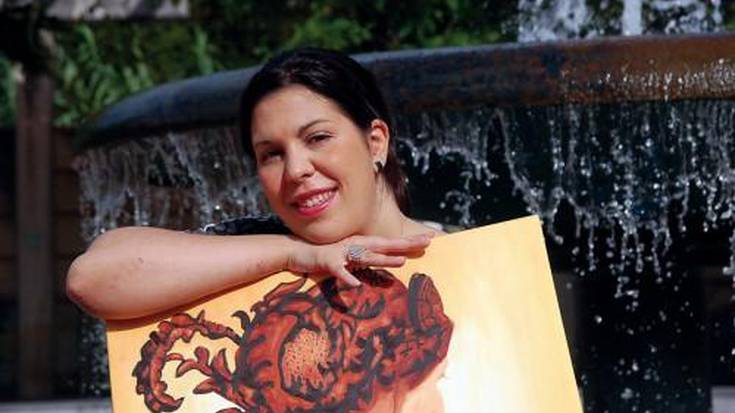 Estibaliz Heras, pintore afizionatua: â€œMihisea e