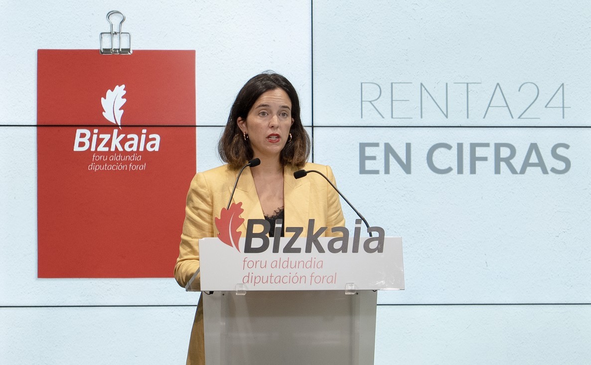 Bizkaiko Foru Aldundiak 470 milioi euro jaso ditu errenta aitorpenaren bidez, eta 600 milioi itzuli dizkie bizkaitarrei