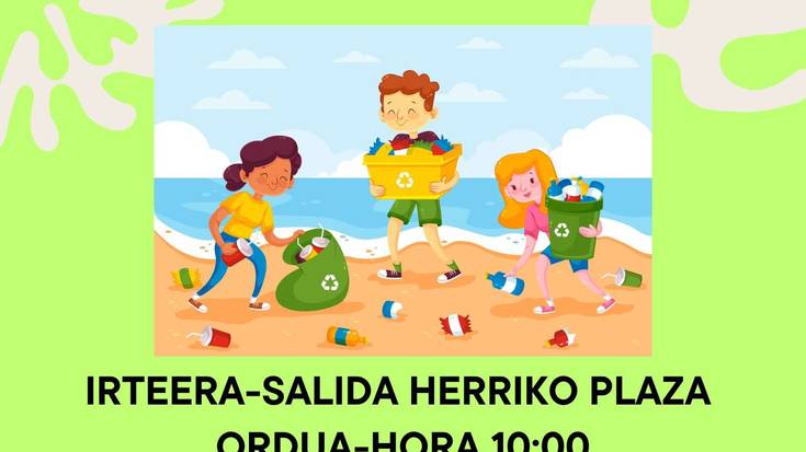 Gurutze Gorriaren basuraleza irteera
