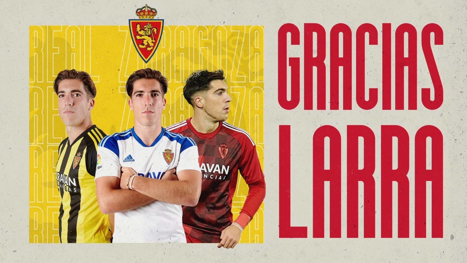 Gaizka Larrazabal futbolariak Zaragoza taldea utziko du