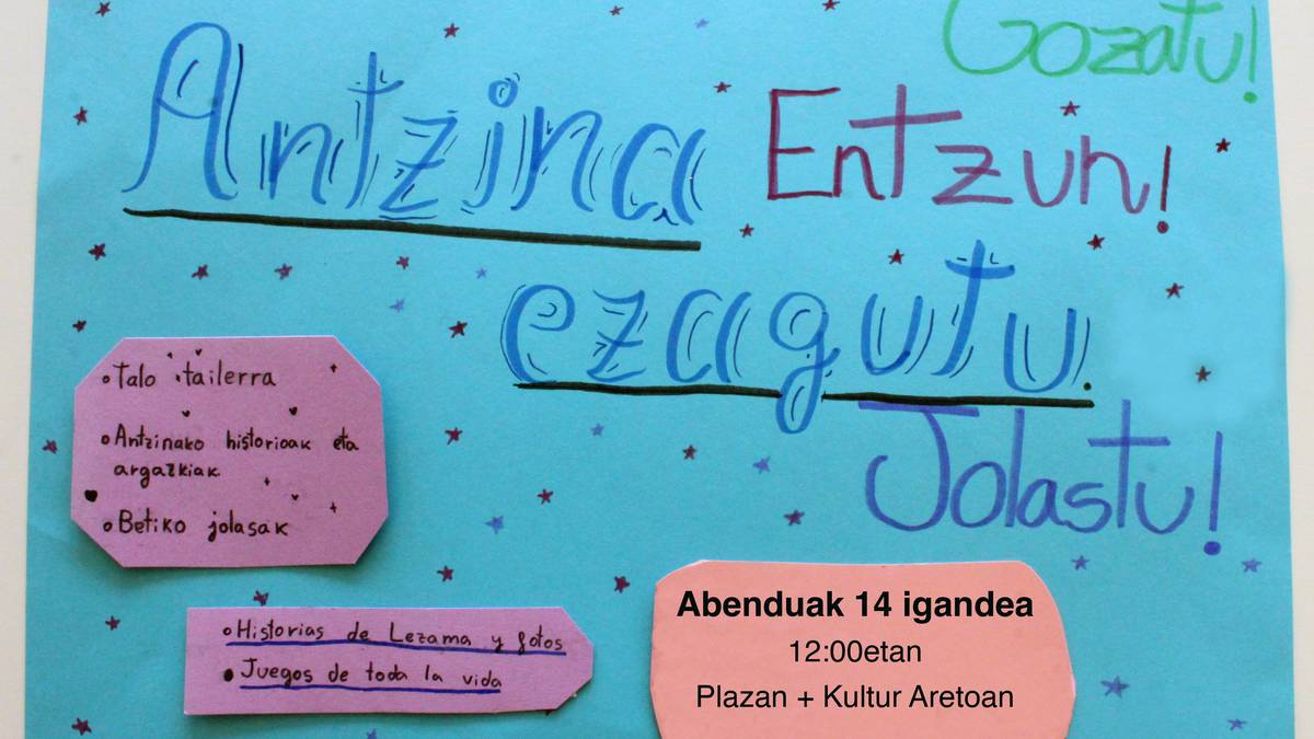 Belaunaldi arteko Eguna domekan Lezaman