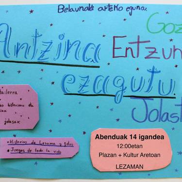 Belaunaldi arteko Eguna domekan Lezaman