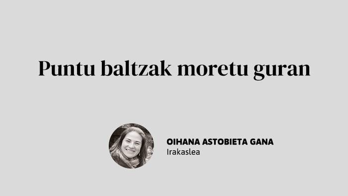 Puntu baltzak moretu guran