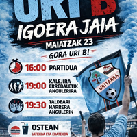 Uritarra B taldearen igoera jaia
