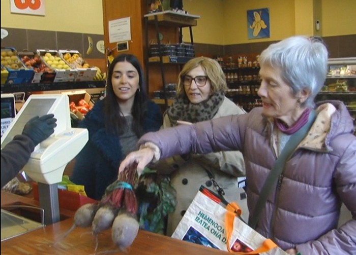 “Merkalagun”: euskara saskira