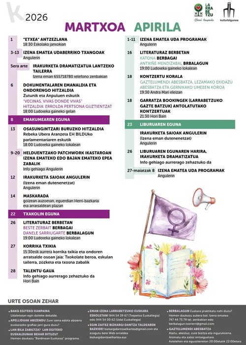 ´Katona' berbagai Antxiñe Mendizabalen eskutik