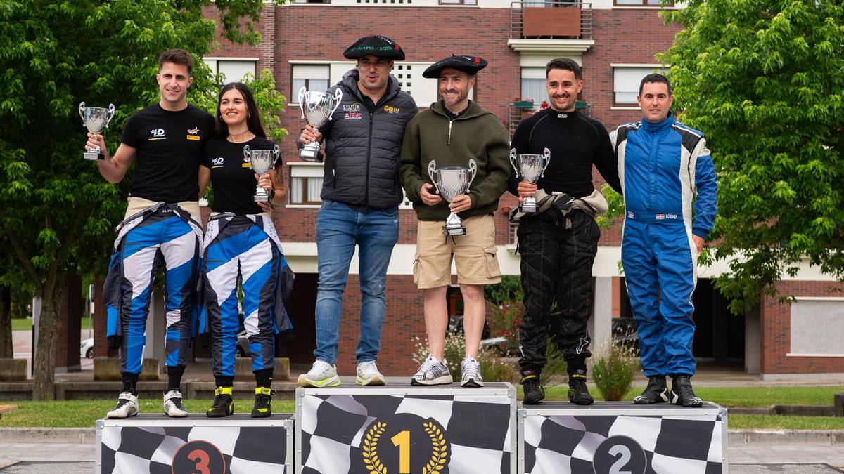 Xabier Lujua eta Jose Estrada nagusitu dira Zamudioko I. Rallysprintean