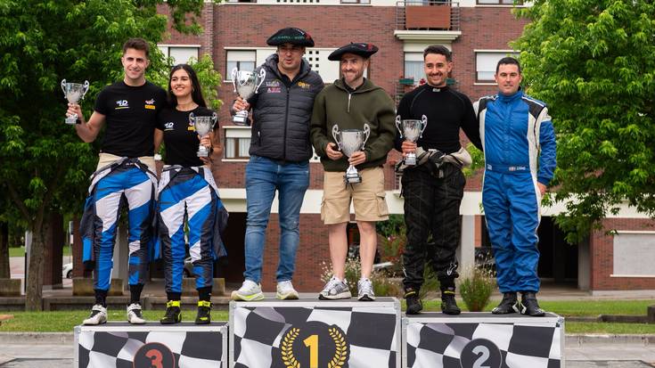 Xabier Lujua eta Jose Estrada nagusitu dira Zamudioko I. Rallysprintean