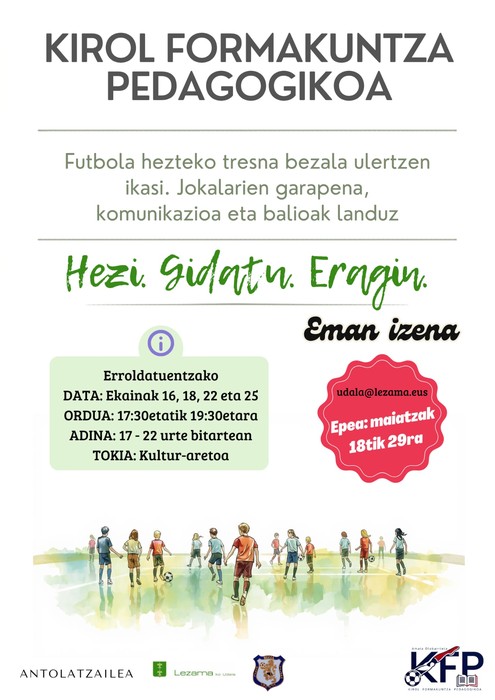 Kirol formakuntza pedagogiko saioa