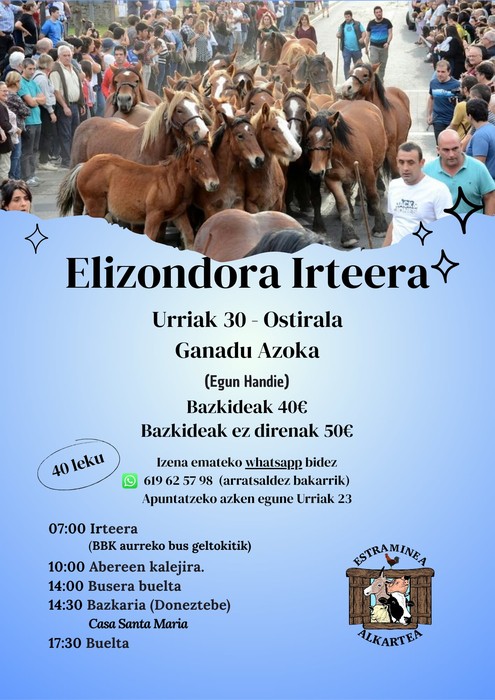 Elizondora irteera