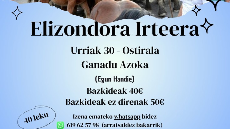 Elizondora irteera
