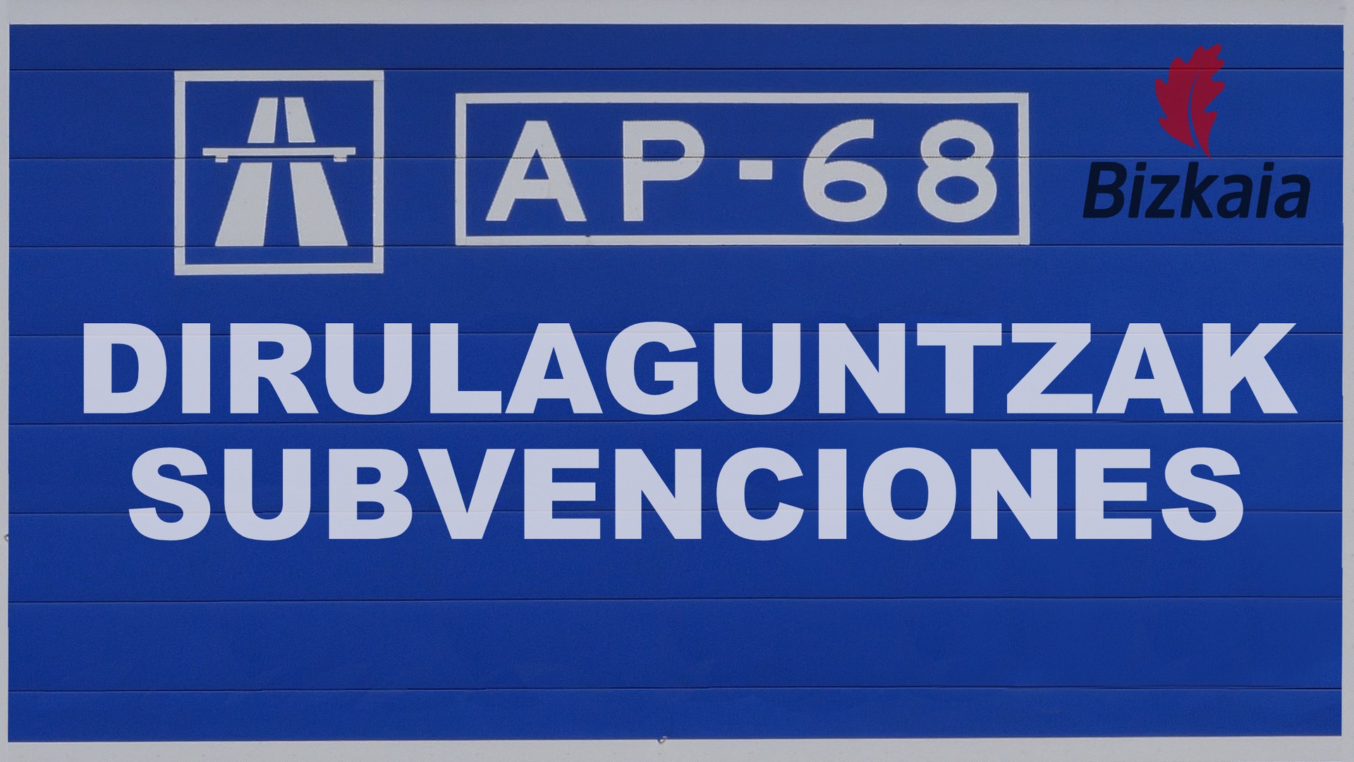 Dirulaguntzak AP-68 autobidearen erabiltzaileentzat
