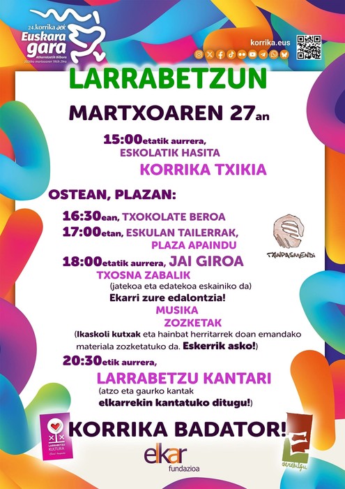 Korrika Txikia eta jaia