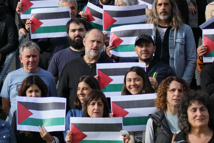 Palestinaren aldeko greba deialdia bihar