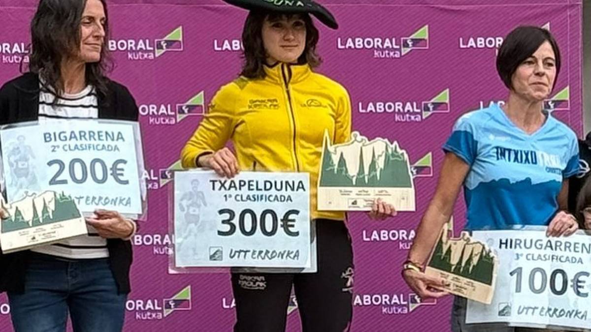 Irati Ortiz de Anda lezamarrak irabazi du Tolosaldeko Ultra Trail-a