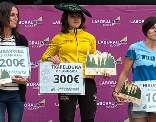 Irati Ortiz de Anda lezamarrak irabazi du Tolosaldeko Ultra Trail-a