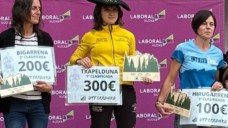 Irati Ortiz de Anda lezamarrak irabazi du Tolosaldeko Ultra Trail-a