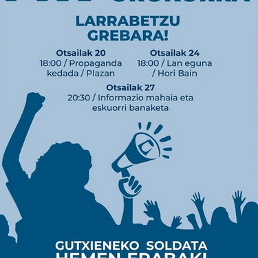 M17 Greba Komitearen propaganda kedada