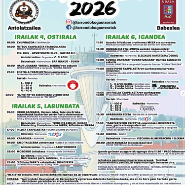 Larrondoko Jaiak