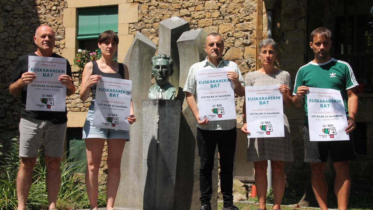 Auzitegi Gorenaren erabakiaren aurkako elkarretaratzea egingo dute Larrabetzun